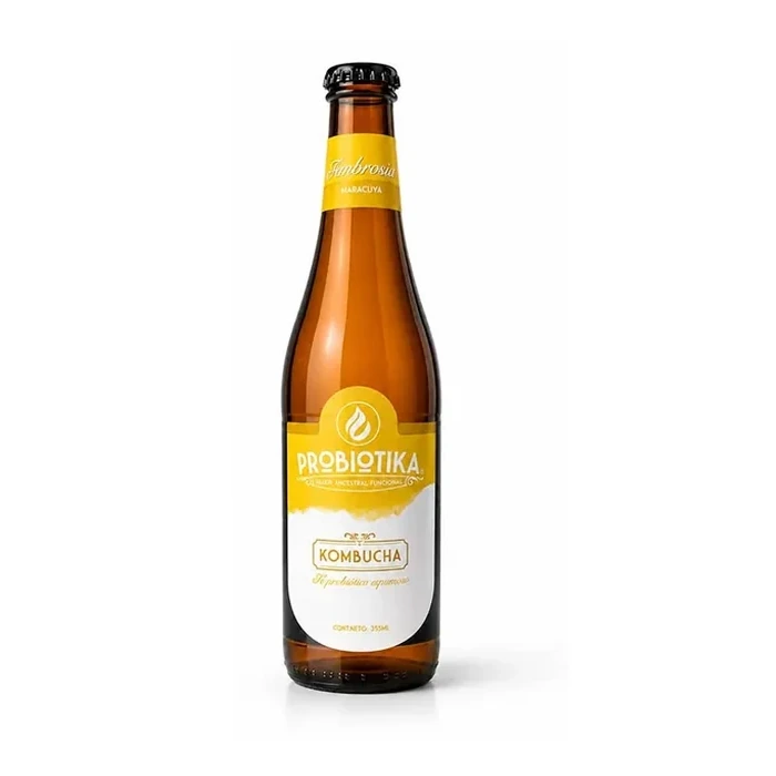 Kombucha Ambrosía de maracuyá